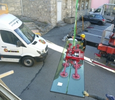 Remplacement d'un verre isolant en toiture