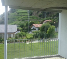 Fermeture de balcon à Saillon